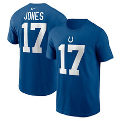 Indianapolis Colts Nike Daniel Jones Name & Number T-Shirt