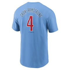 Pete Crow-Armstrong Chicago Cubs Nike Fuse Name & Number T-Shirt | MLB Sale