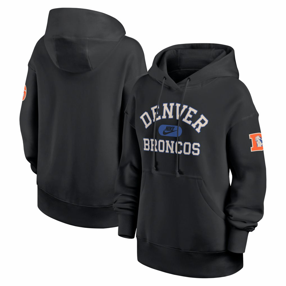 Denver Broncos Nike Women's Oversized Legacy Phoenix Hoodie