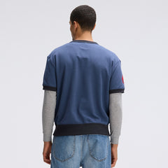Buffalo Bills Fanatics IconicFleece Short Sleeve Sweatshirt