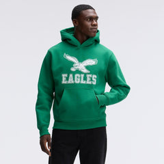 Philadelphia Eagles Fanatics IconicFleece Flocked Hoodie