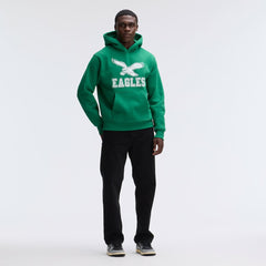 Philadelphia Eagles Fanatics IconicFleece Flocked Hoodie