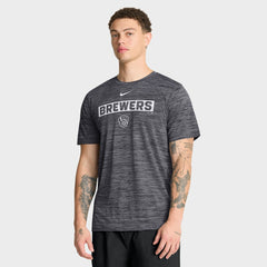 Milwaukee Brewers Nike Velocity Dri-FIT T-Shirt | MLB Discount