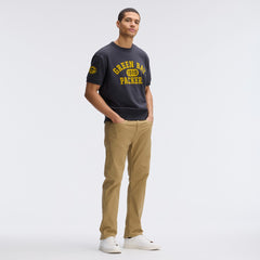 Green Bay Packers Fanatics IconicFleece Short Sleeve Sweatshirt