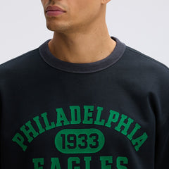 Philadelphia Eagles Fanatics IconicFleece Short Sleeve Sweatshirt