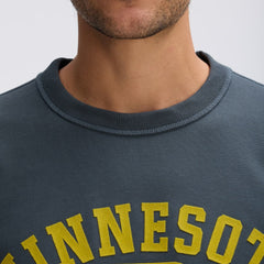 Minnesota Vikings Fanatics IconicFleece Short Sleeve Sweatshirt