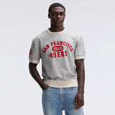 San Francisco 49ers Fanatics IconicFleece Short Sleeve Sweatshirt