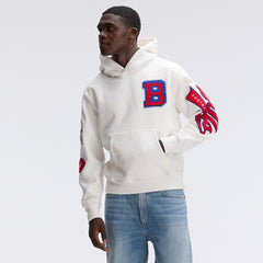 Buffalo Bills Fanatics IconicFleece Letterman Hoodie