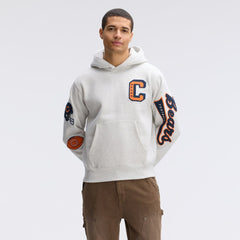 Chicago Bears Fanatics IconicFleece Letterman Hoodie