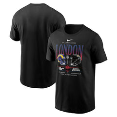 Jacksonville Jaguars Nike Los Angeles Rams vs. International Games London 2025 T-Shirt