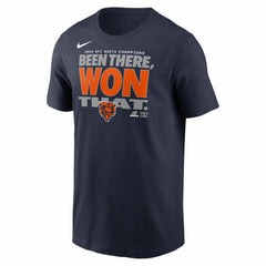 Chicago Bears Nike 2025 NFC North Division Champions Locker Room Trophy Collection T-Shirt