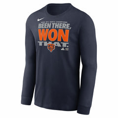Chicago Bears Nike 2025 NFC North Division Champions Locker Room Trophy Collection Long Sleeve T-Shirt
