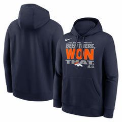 Denver Broncos Nike 2025 AFC West Division Champions Locker Room Trophy Collection Hoodie