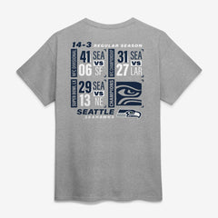 Seattle Seahawks Fanatics Super Bowl LX Champions Counting Points Score T-Shirt