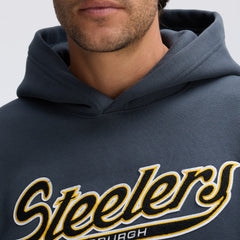 Pittsburgh Steelers Fanatics IconicFleece Tipped Hoodie