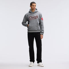 Kansas City Chiefs Fanatics IconicFleece Tipped Hoodie