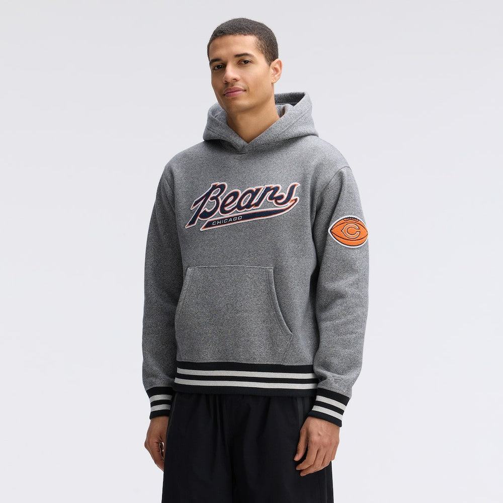 Chicago Bears Fanatics IconicFleece Tipped Hoodie