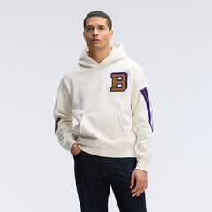 Baltimore Ravens Fanatics IconicFleece Letterman Hoodie
