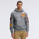 Washington Commanders Fanatics IconicFleece Letterman Hoodie