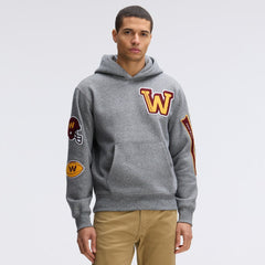Washington Commanders Fanatics IconicFleece Letterman Hoodie