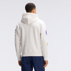 Minnesota Vikings Fanatics IconicFleece Letterman Hoodie