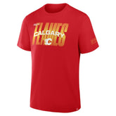 Calgary Flames Fanatics Team Vision Legacy T-Shirt On Sale