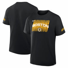 Boston Bruins Fanatics Team Vision Legacy T-Shirt Outlet