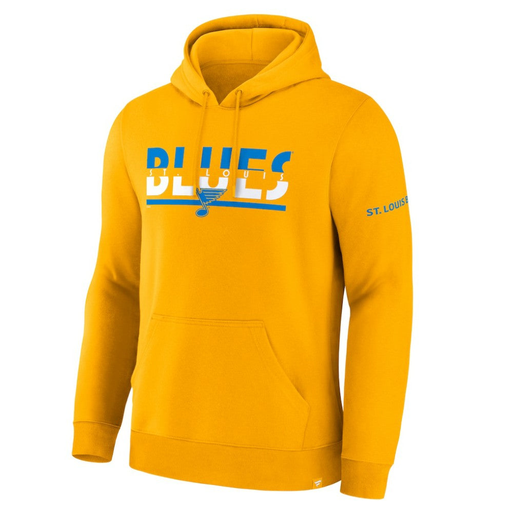 St. Louis Blues Fanatics Half Wall Legacy Hoodie On Sale