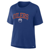 Edmonton Oilers Fanatics Women's Line Change Legacy T-Shirt Discount