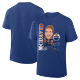 Connor McDavid Edmonton Oilers Fanatics Caricature Player T-Shirt Outlet
