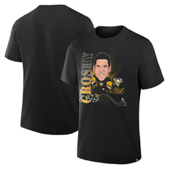 Sidney Crosby Pittsburgh Penguins Fanatics Caricature Player T-Shirt On Sale
