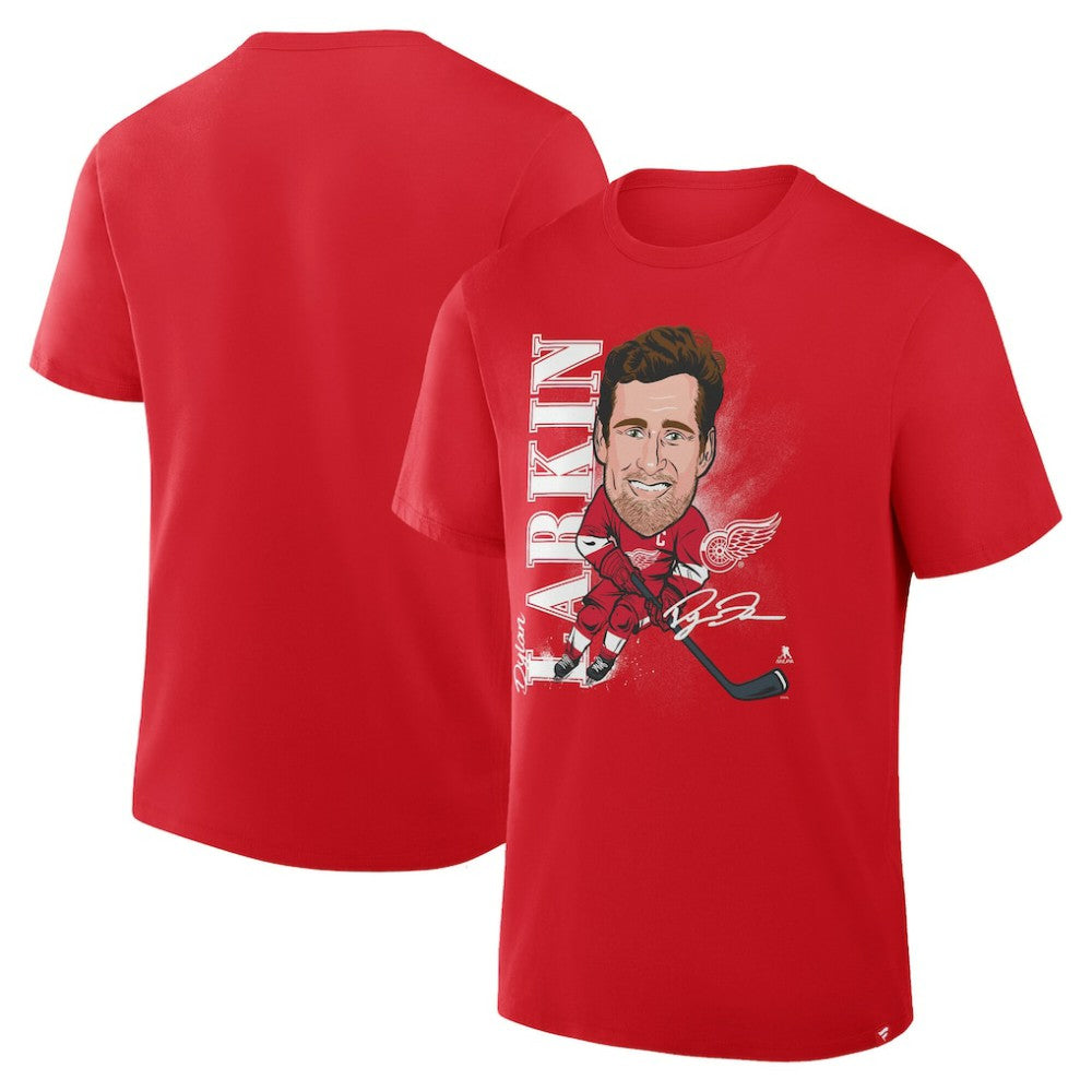 Dylan Larkin Detroit Red Wings Fanatics Caricature Player T-Shirt Online