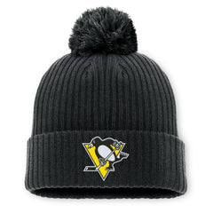Pittsburgh Penguins Fanatics 2025 NHL Global Series Sweden Cuffed Knit Hat with Pom Online