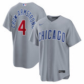 Pete Crow-Armstrong Chicago Cubs Road Replica Jersey - Gray