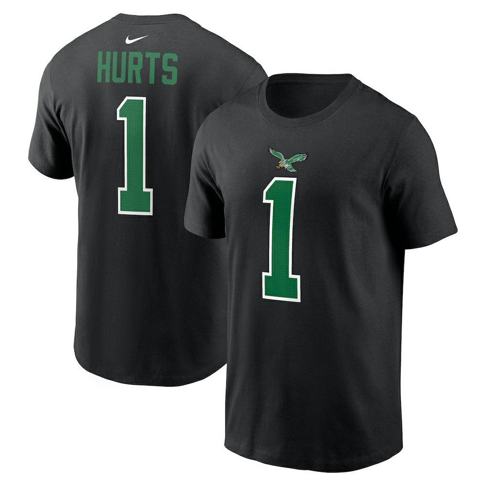 Philadelphia Eagles Nike Jalen Hurts Player Name & Number T-Shirt