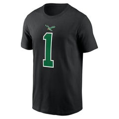Philadelphia Eagles Nike Jalen Hurts Player Name & Number T-Shirt