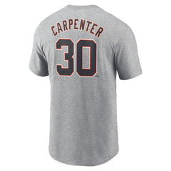 Kerry Carpenter Detroit Tigers Nike Fuse Name & Number T-Shirt | MLB Outlet