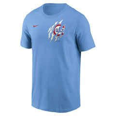 Chicago Cubs Nike Alt Pinstripe T-Shirt | MLB Shop