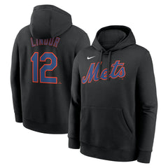 Francisco Lindor New York Mets Nike Player Name & Number Club Pullover Hoodie | MLB Near me
