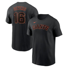 Rafael Devers San Francisco Giants Nike Home Name & Number T-Shirt | MLB Shop