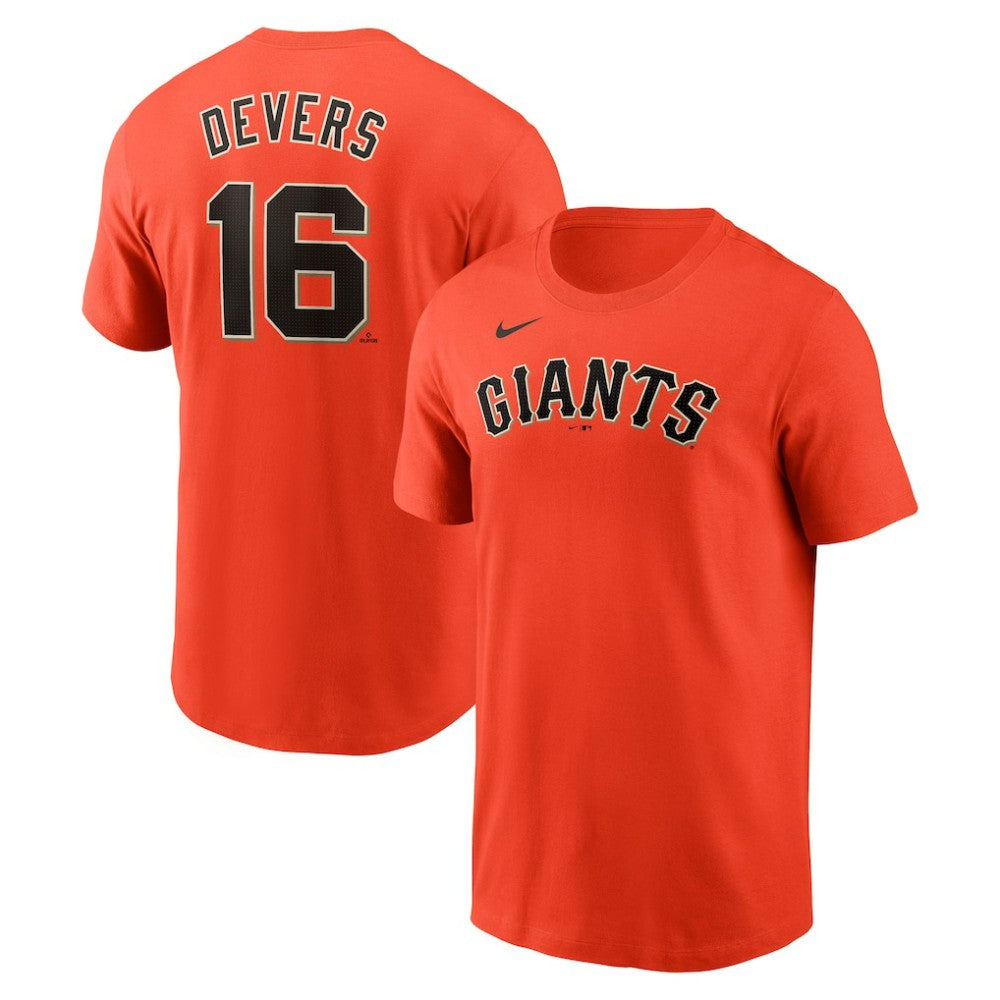 Rafael Devers San Francisco Giants Nike Name & Number T-Shirt | MLB For sale