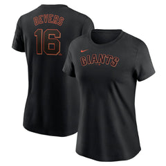 Rafael Devers San Francisco Giants Nike Women's Name & Number T-Shirt | MLB For sale