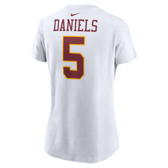 Washington Commanders Nike Jayden Daniels Women's Super Bowl Era Name & Number T-Shirt