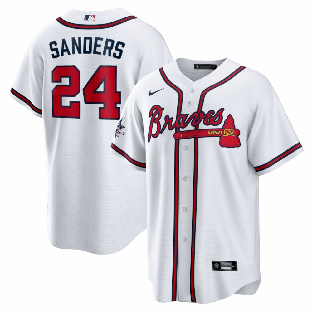 Deion Sanders Atlanta Braves Nike Home Retired Player Replica Jersey | MLB US