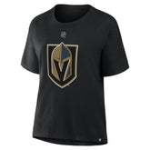 Mitch Marner Vegas Golden Knights Fanatics Women's Authentic Stack Name & Number T-Shirt For Sale