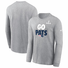 New England Patriots Nike Super Bowl LX Fast As Fast Gets Long Sleeve T-Shirt