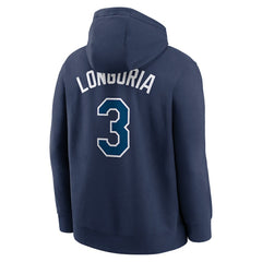 Evan Longoria Tampa Bay Rays Nike Player Name & Number Club Pullover Hoodie | MLB On Sale