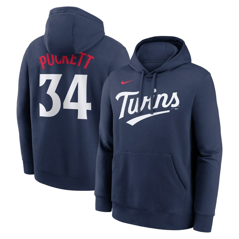 Kirby Puckett Minnesota Twins Nike Player Name & Number Club Pullover Hoodie | MLB US