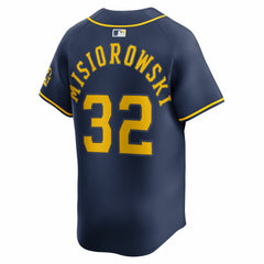 Jacob Misiorowski Milwaukee Brewers Nike Alternate Limited Jersey | MLB Discount