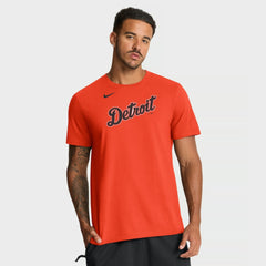 Detroit Tigers Nike Alternate Wordmark T-Shirt | MLB Outlet